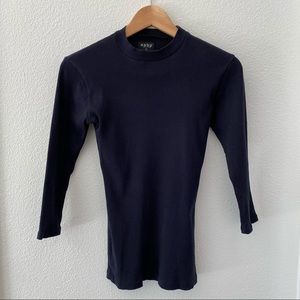 Esby Sabina Mockneck Midnight